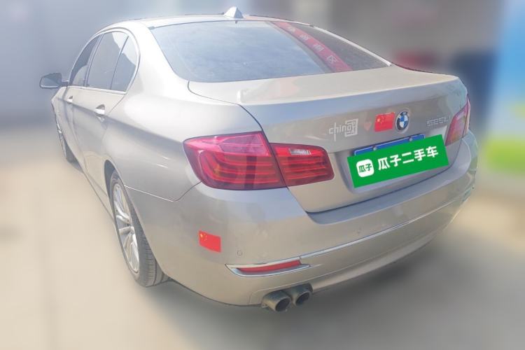 Used BMW 5 Series 2014 525Li Luxury Design Package Rear Left 45 Deg