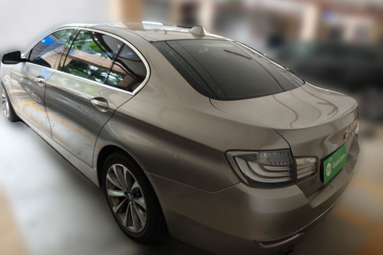 Used BMW 5 Series 2014 525Li Luxury Design Package Rear Left 45 Deg