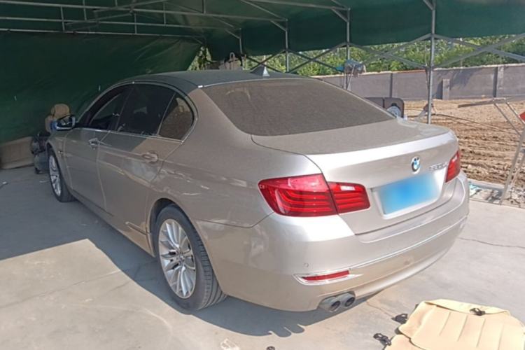 Used BMW 5 Series 2014 525Li Luxury Design Package Rear Left 45 Deg