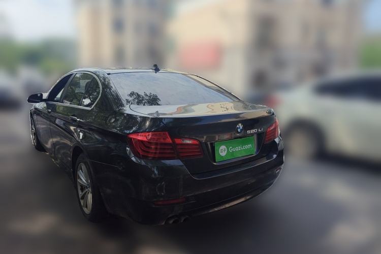 Used BMW 5 Series 2014 520Li Elegant Model Rear Left 45 Deg