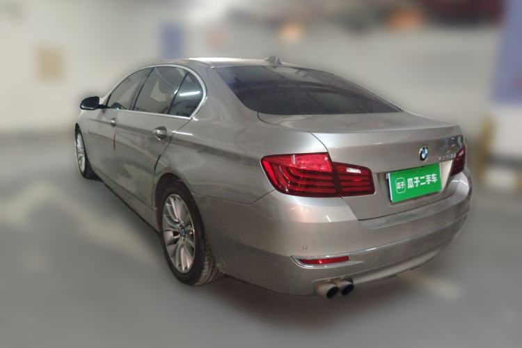 Used BMW 5 Series 2014 525Li Luxury Design Package Rear Left 45 Deg