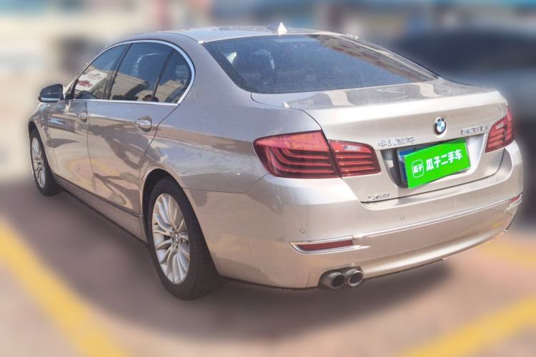 Used BMW 5 Series 2014 528Li xDrive Luxury Design Package Rear Left 45 Deg