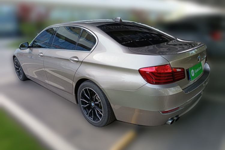 Used BMW 5 Series 2014 525Li Luxury Design Package Rear Left 45 Deg