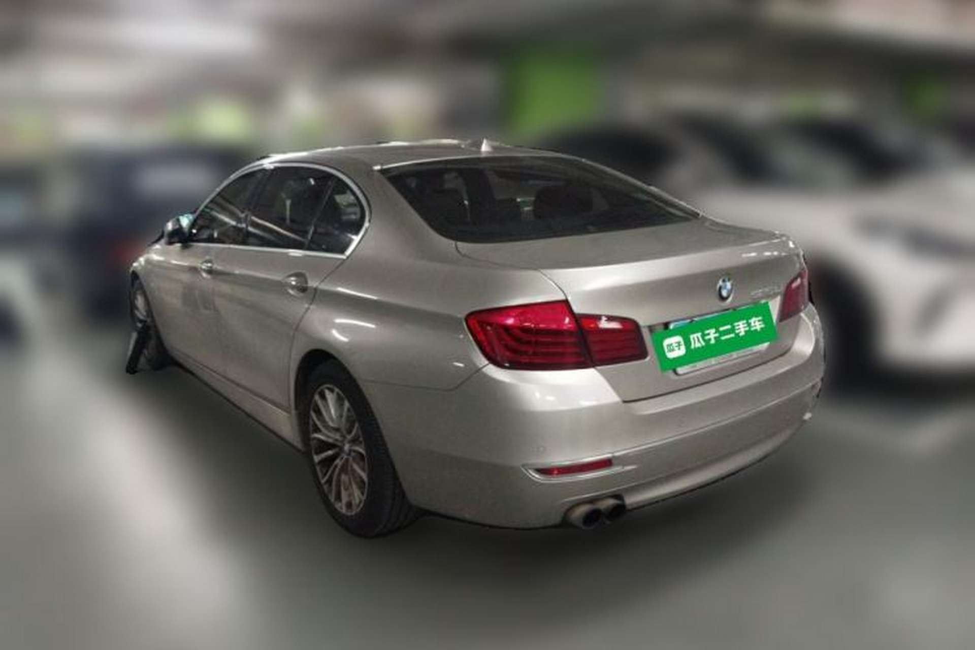 Used BMW 5 Series 2014 525Li Luxury Design Package Rear Left 45 Deg