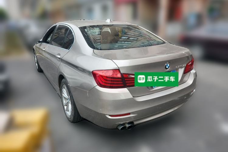 Used BMW 5 Series 2014 520Li Elegant Model Rear Left 45 Deg