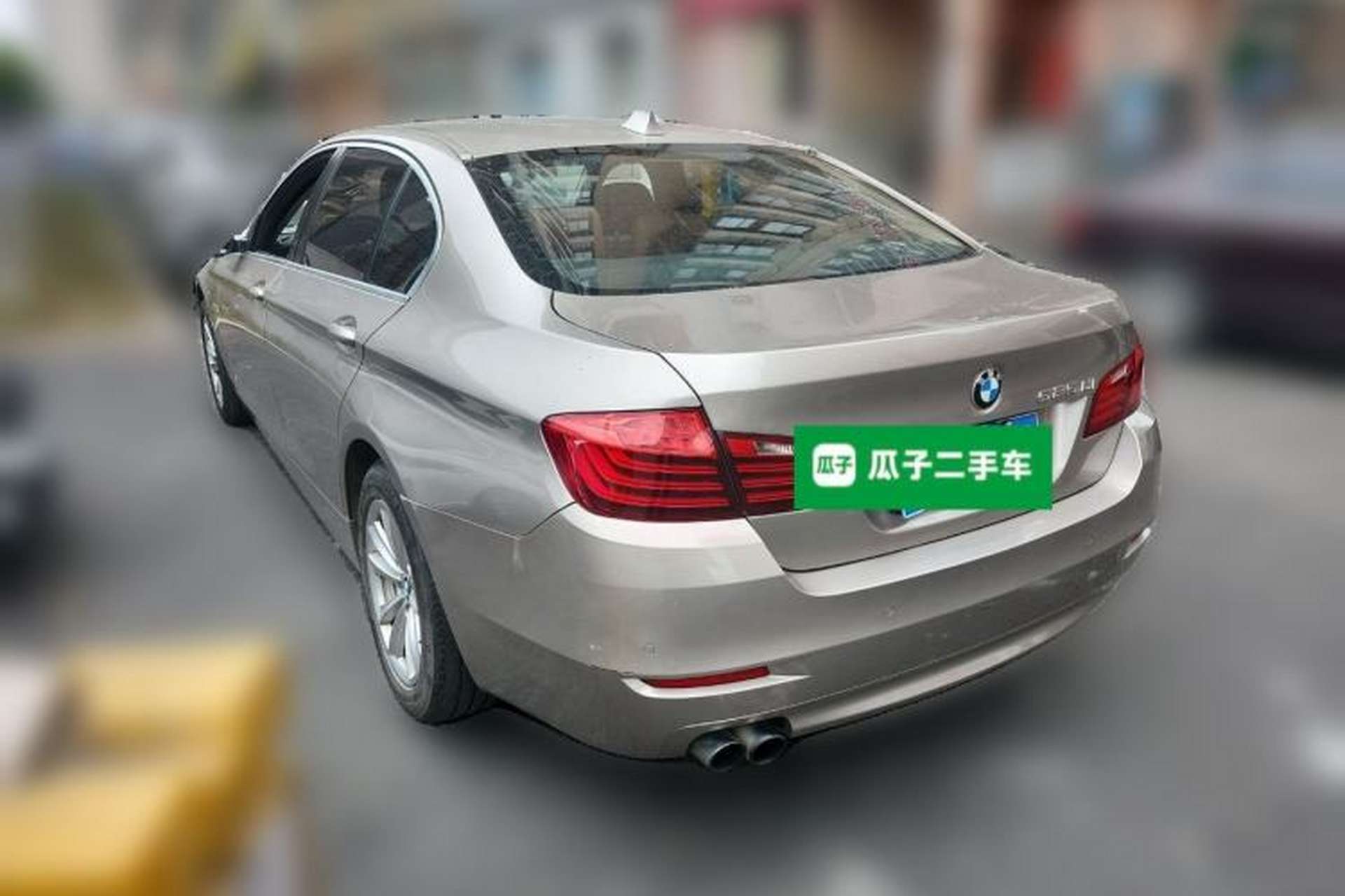 Used BMW 5 Series 2014 520Li Elegant Model Rear Left 45 Deg