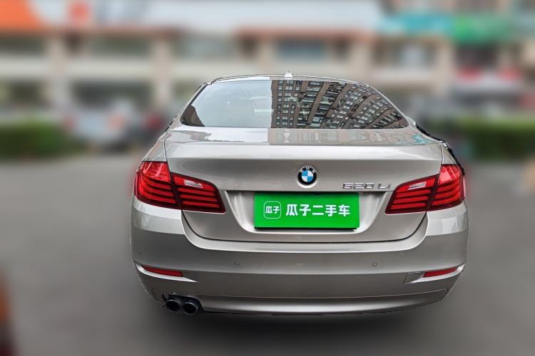 Used BMW 5 Series 2014 520Li Elegant Model Rear Left 45 Deg