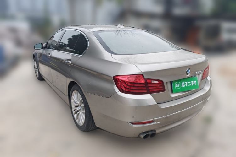 Used BMW 5 Series 2014 525Li Luxury Design Package Rear Left 45 Deg