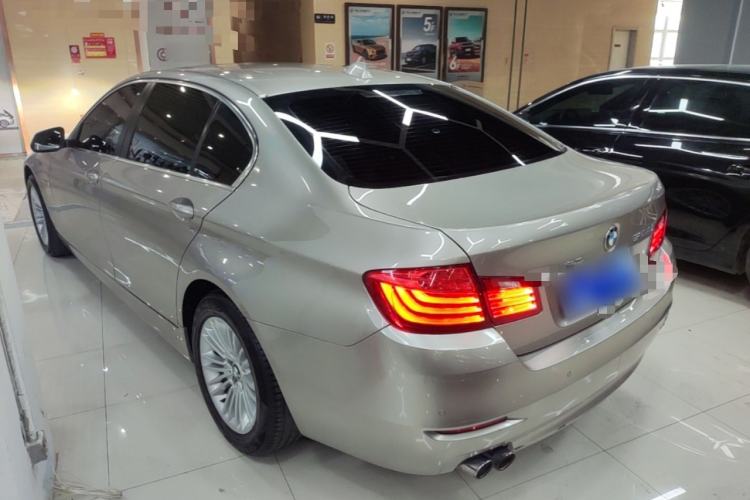 Used BMW 5 Series 2014 525Li Leading Model Rear Left 45 Deg