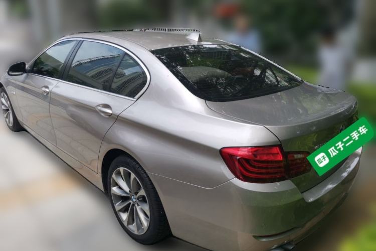 Used BMW 5 Series 2014 528Li Leading Model Rear Left 45 Deg