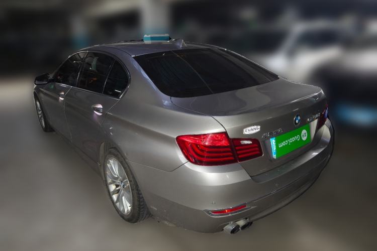 Used BMW 5 Series 2014 525Li Luxury Design Package Rear Left 45 Deg