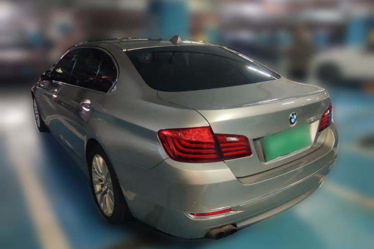 Used BMW 5 Series 2014 525Li Luxury Design Package Rear Left 45 Deg