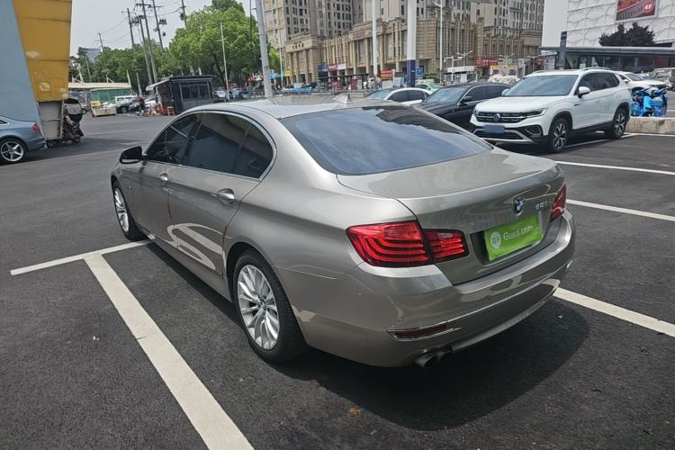 Used BMW 5 Series 2014 525Li Luxury Design Package Rear Left 45 Deg