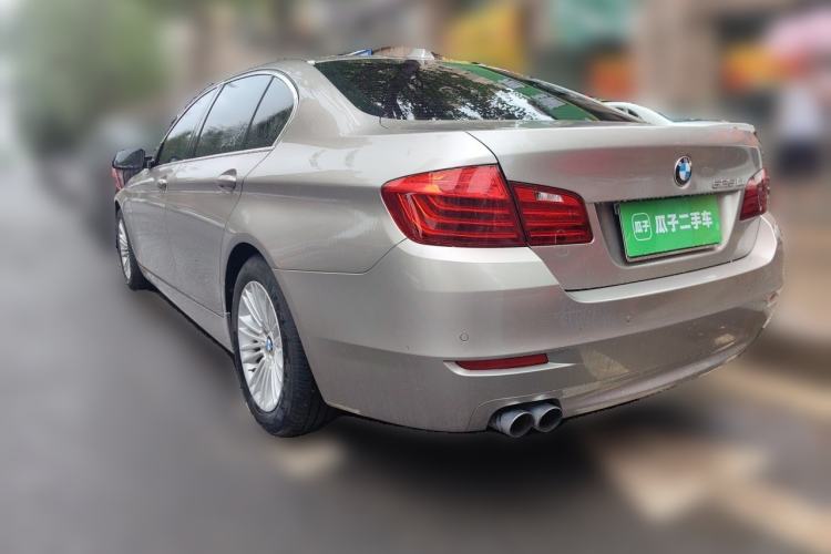 Used BMW 5 Series 2014 525Li Leading Model Rear Left 45 Deg