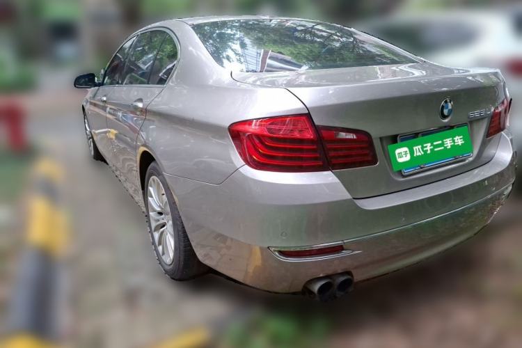 Used BMW 5 Series 2014 525Li Luxury Design Package Rear Left 45 Deg