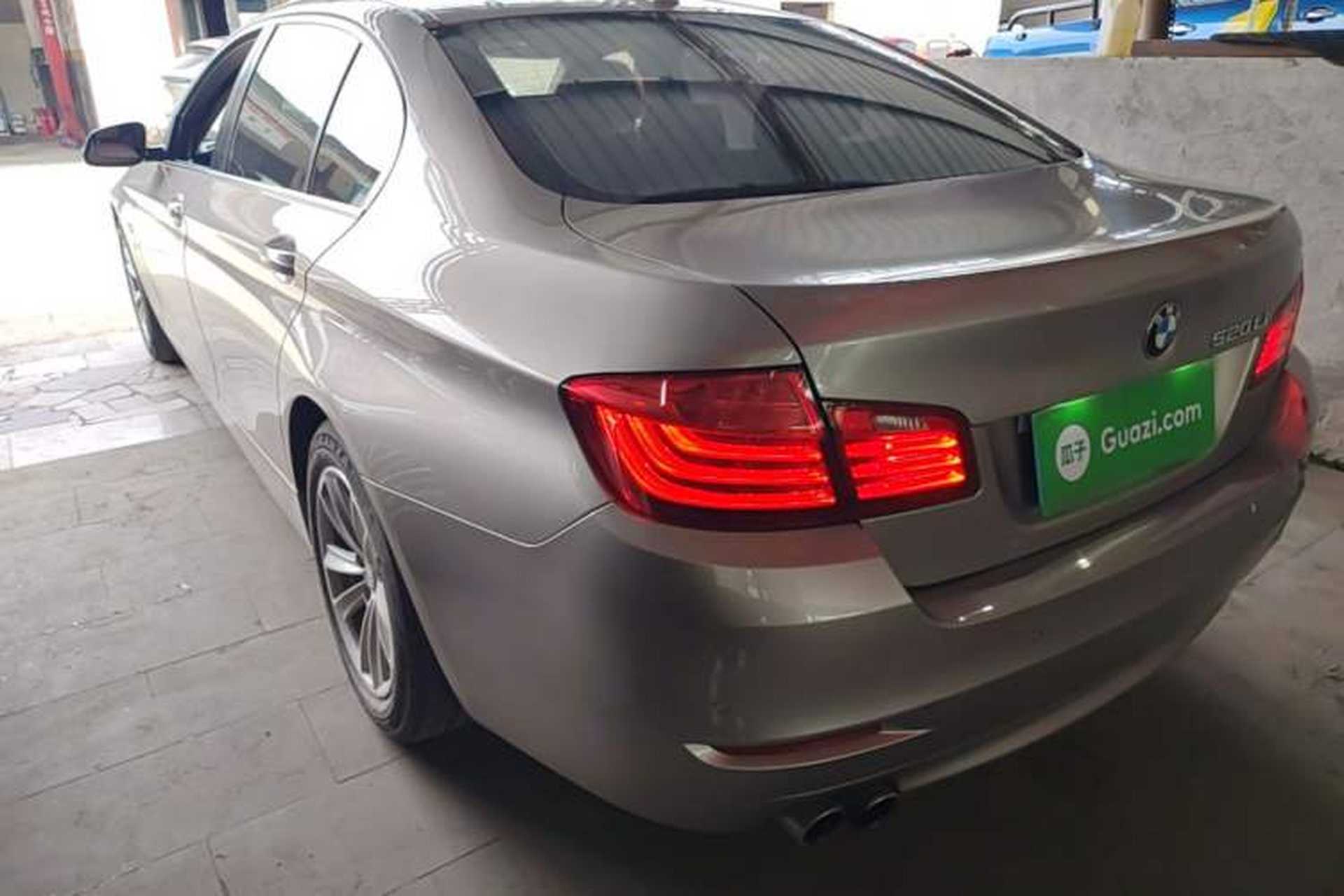 Used BMW 5 Series 2014 520Li Elegant Model Rear Left 45 Deg