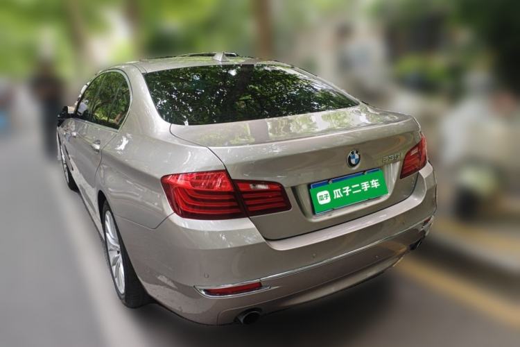 Used BMW 5 Series 2014 535i Design Package Model Rear Left 45 Deg