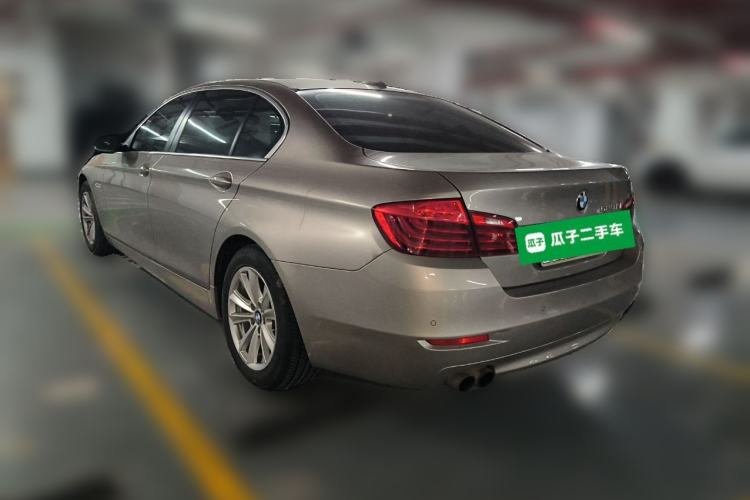 Used BMW 5 Series 2014 520Li Elegant Model Rear Left 45 Deg