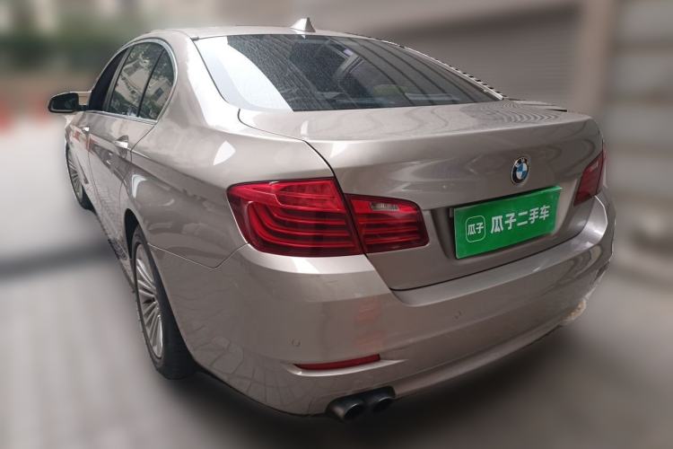 Used BMW 5 Series 2014 525Li Leading Model Rear Left 45 Deg
