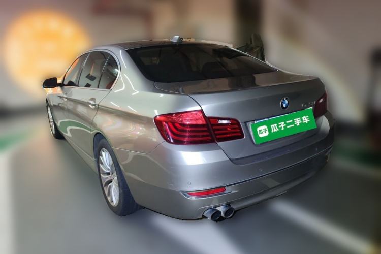 Used BMW 5 Series 2014 525Li Luxury Design Package Rear Left 45 Deg