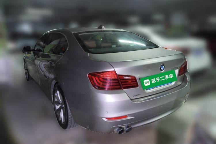 Used BMW 5 Series 2014 528Li Leading Model Rear Left 45 Deg