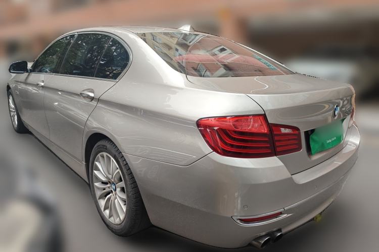 Used BMW 5 Series 2014 525Li Luxury Design Package Rear Left 45 Deg