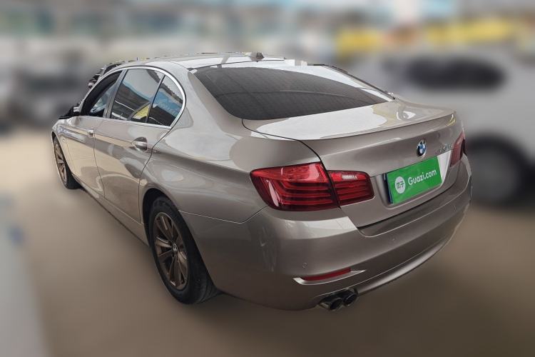 Used BMW 5 Series 2014 525Li Leading Model Rear Left 45 Deg