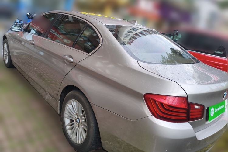 Used BMW 5 Series 2014 525Li Leading Model Rear Left 45 Deg