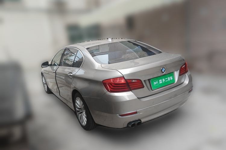Used BMW 5 Series 2014 525Li Luxury Design Package Rear Left 45 Deg
