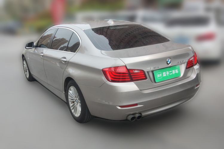 Used BMW 5 Series 2014 525Li Leading Model Rear Left 45 Deg