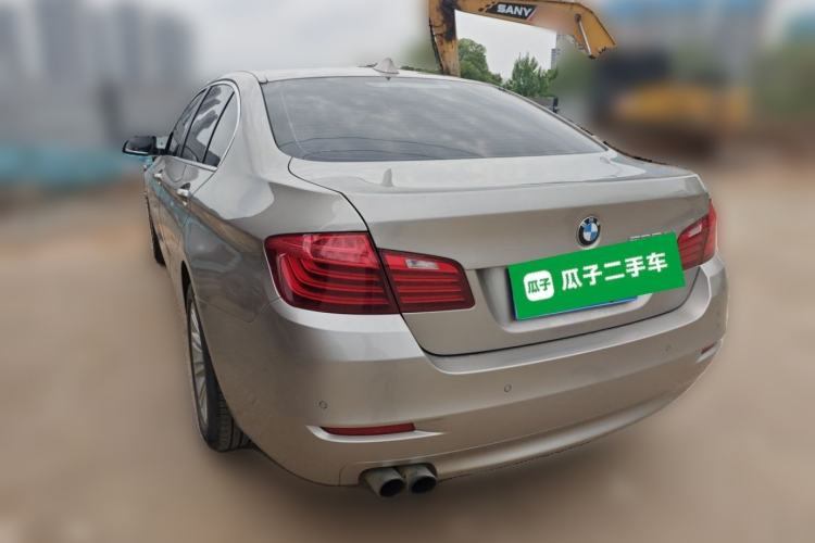 Used BMW 5 Series 2014 525Li Leading Model Rear Left 45 Deg