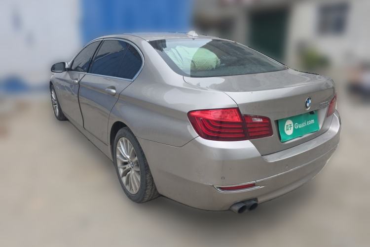 Used BMW 5 Series 2014 525Li Luxury Design Package Rear Left 45 Deg