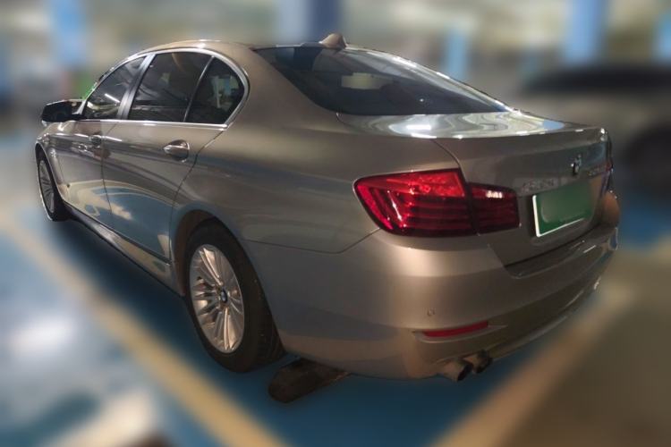 Used BMW 5 Series 2014 525Li Leading Model Rear Left 45 Deg
