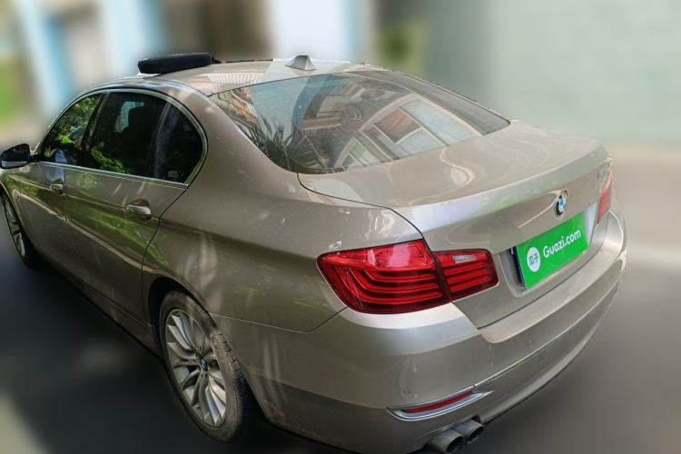 Used BMW 5 Series 2014 525Li Luxury Design Package Rear Left 45 Deg