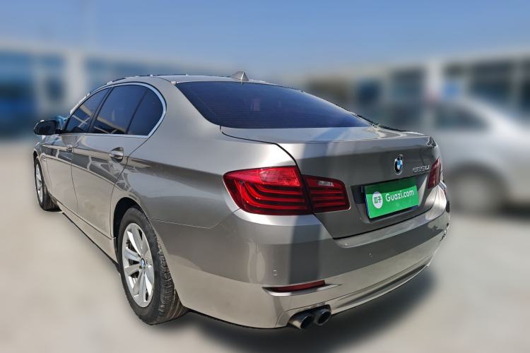 Used BMW 5 Series 2014 520Li Elegant Model Rear Left 45 Deg