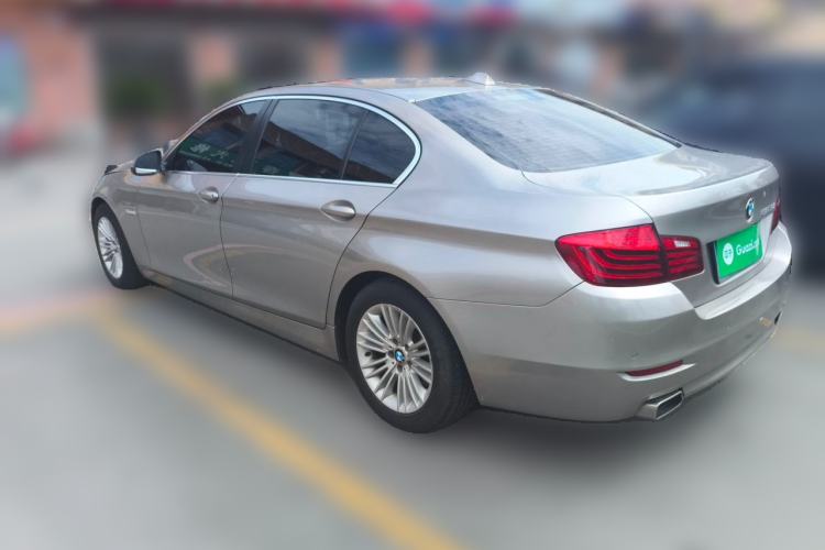 Used BMW 5 Series 2014 525Li Leading Model Rear Left 45 Deg