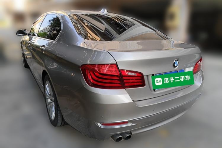 Used BMW 5 Series 2014 525Li Luxury Design Package Rear Left 45 Deg