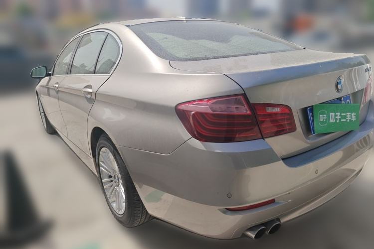 Used BMW 5 Series 2014 525Li Leading Model Rear Left 45 Deg