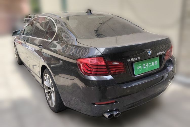 Used BMW 5 Series 2014 528Li Fashion Design Package Rear Left 45 Deg