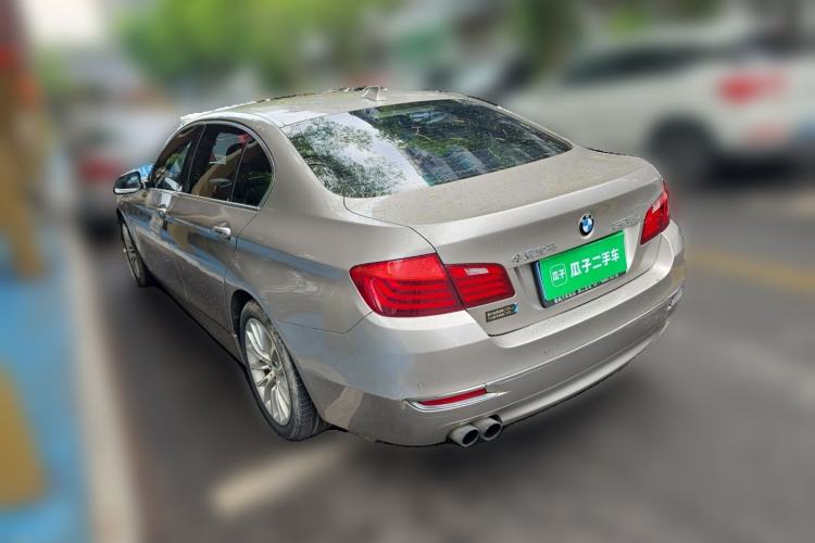 Used BMW 5 Series 2014 525Li Luxury Design Package Rear Left 45 Deg