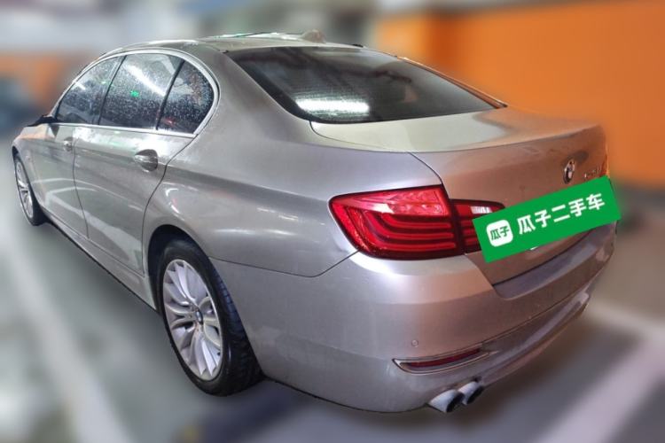 Used BMW 5 Series 2014 525Li Luxury Design Package Rear Left 45 Deg