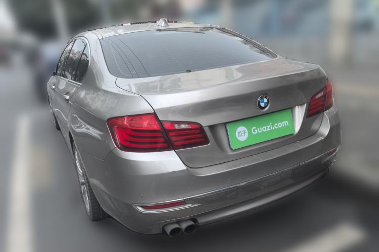 Used BMW 5 Series 2014 525Li Luxury Design Package Rear Left 45 Deg