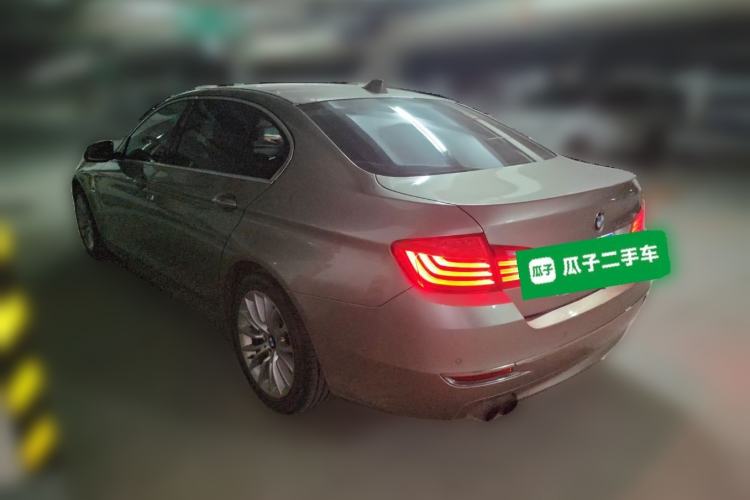 Used BMW 5 Series 2014 525Li Luxury Design Package Rear Left 45 Deg