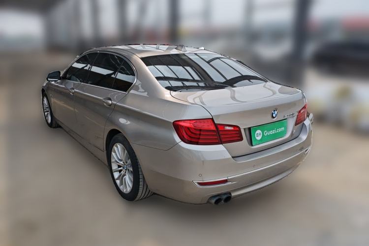 Used BMW 5 Series 2014 525Li Luxury Design Package Rear Left 45 Deg