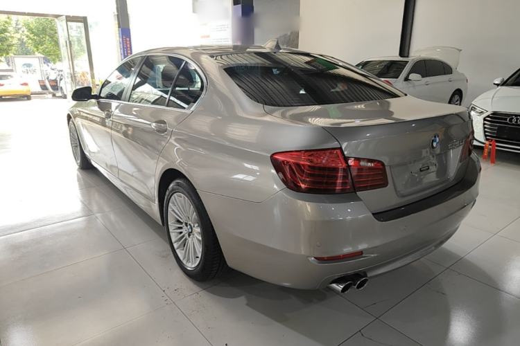 Used BMW 5 Series 2014 525Li Leading Model Rear Left 45 Deg