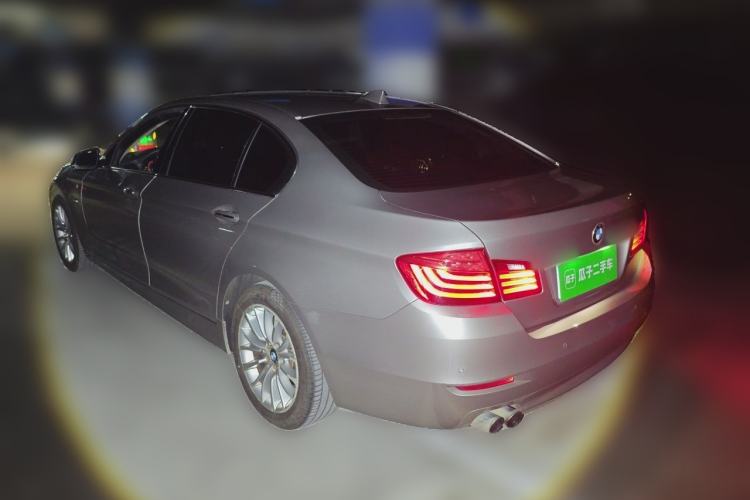 Used BMW 5 Series 2014 525Li Luxury Design Package Rear Left 45 Deg