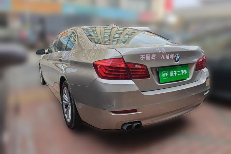 Used BMW 5 Series 2014 520Li Elegant Model Rear Left 45 Deg