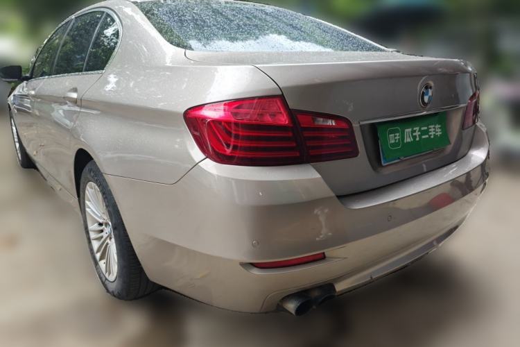 Used BMW 5 Series 2014 525Li Leading Model Rear Left 45 Deg