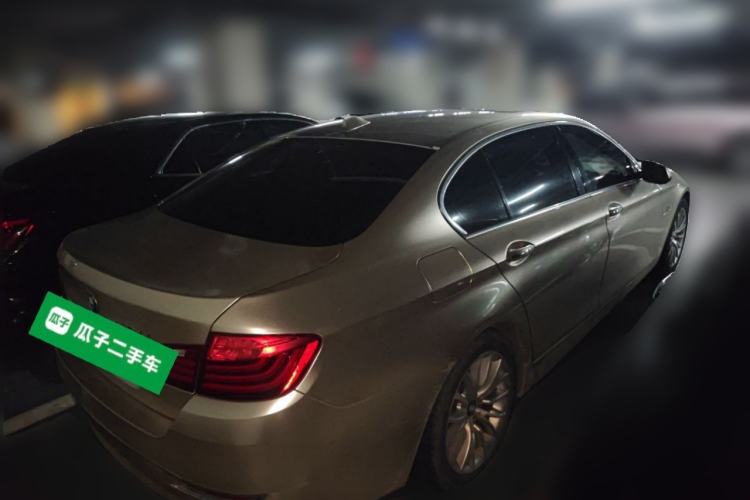 Used BMW 5 Series 2014 525Li Luxury Design Package Rear Right 45 Deg
