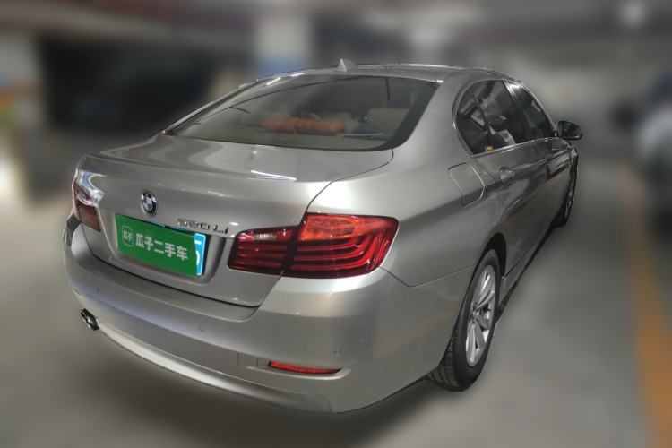 Used BMW 5 Series 2014 520Li Elegant Model Rear Right 45 Deg